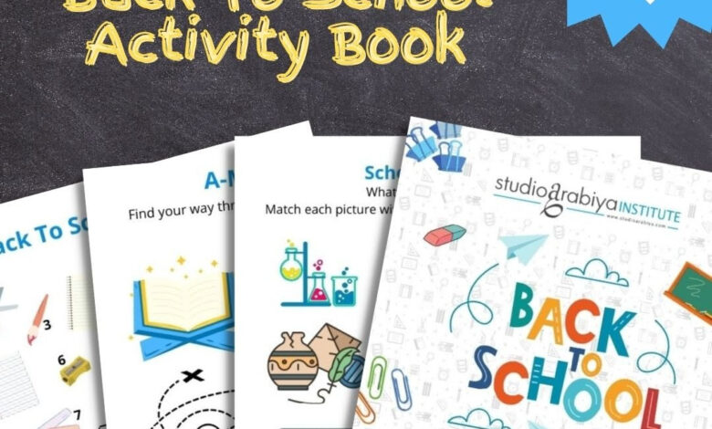 FREE Back to School Activity Book!