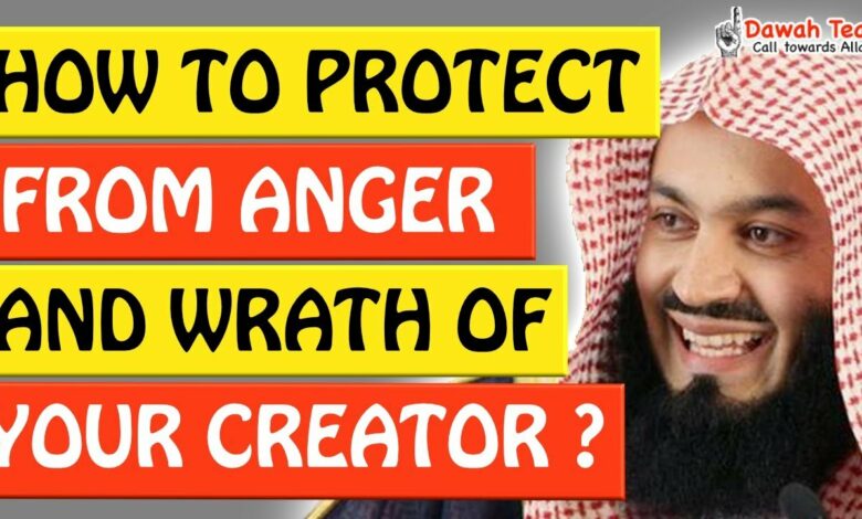 🚨HOW TO PROTECT FROM ANGER AND WRATH OF YOUR CREATOR 🤔 - Mufti Menk