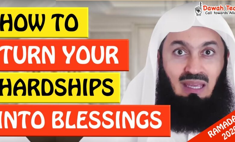 🚨HOW TO TURN HARDSHIPS INTO BLESSINGS 🤔 - Mufti Menk