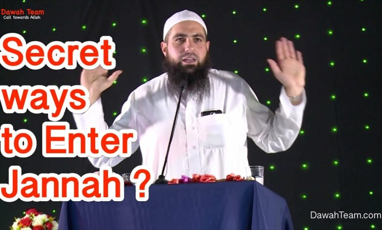 Secret Ways to Enter Jannah? ᴴᴰ ┇Mohammad Hoblos┇ Dawah Team
