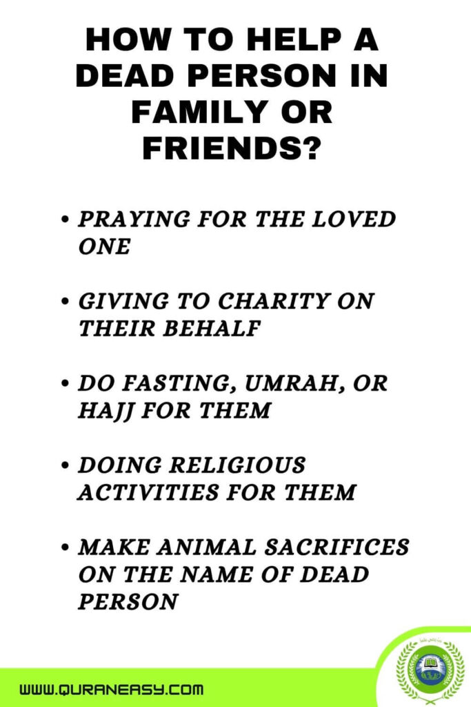How To Help A Dead Person In Family Or Friends?