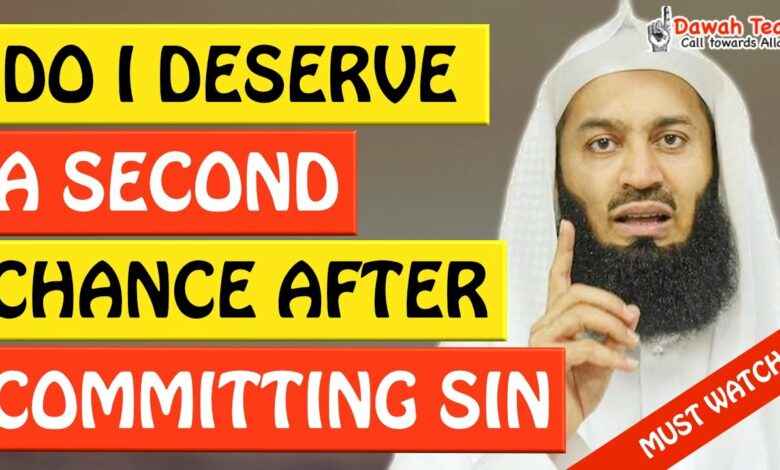 🚨DO I DESERVE A SECOND CHANCE AFTER COMMITTING SIN 🤔 - Mufti Menk