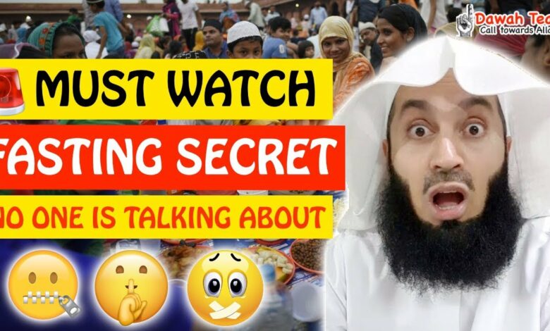 🚨MUST WATCH 📌 FASTING SECRET THAT NO ONE IS TALKING ABOUT 😬 ᴴᴰ