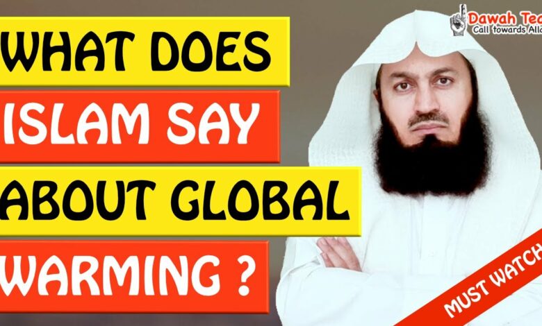 🚨WHAT DOES ISLAM SAY ABOUT GLOBAL WARMING🤔 ᴴᴰ - Mufti Menk